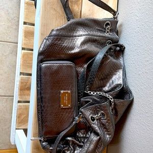 Michael Kors purse and matching wallet